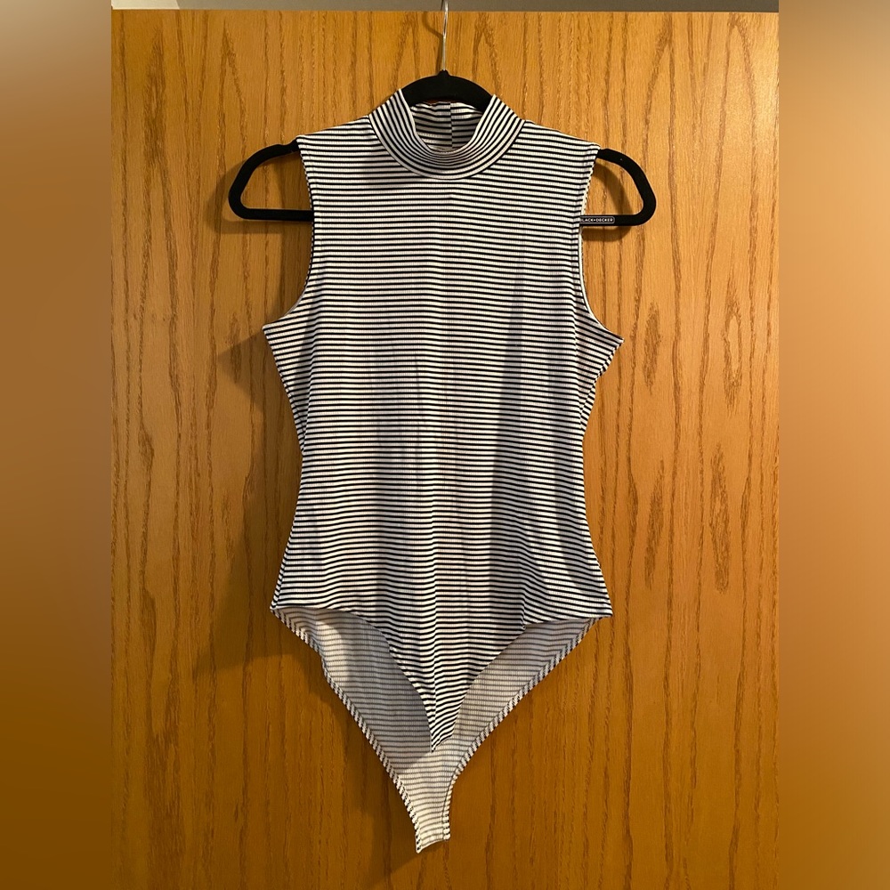 H&M striped body suit.